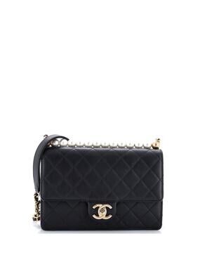 Chanel Chic Pearls Flap Bag Quilted #343079C44B